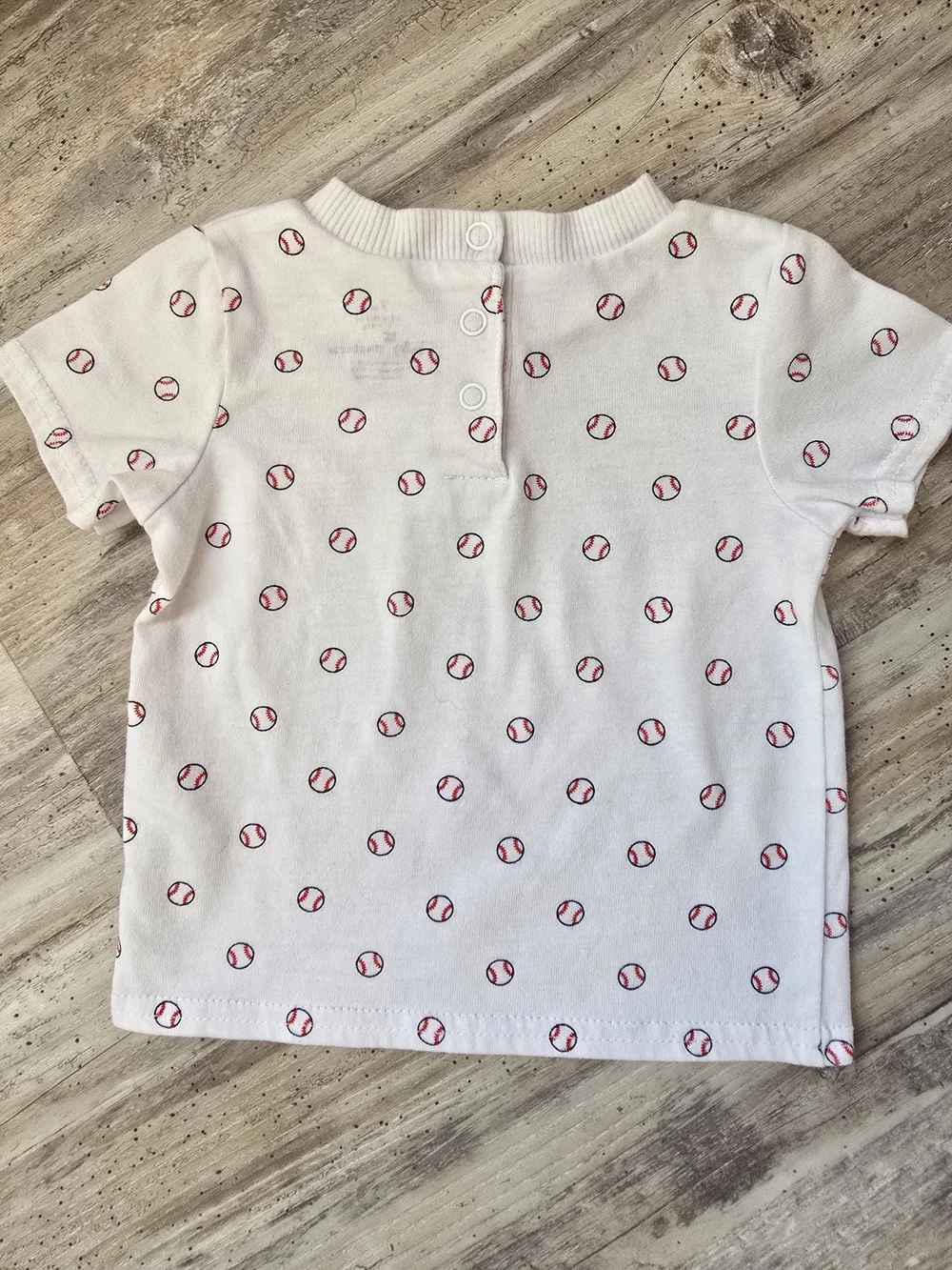 Baby Boys Blue Seersucker Baseball Shortalls with Graphic Tee